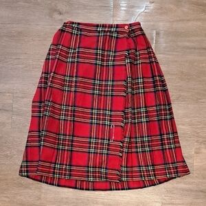 Vintage Royal Stewart Tartan Wool Kilt